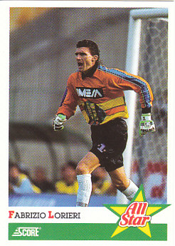 Fabrizio Lorieri Ascoli Score 92 Seria A #404